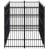 Outdoor Dog Kennel Steel 79.3 ft¬≤