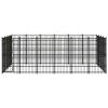 Outdoor Dog Kennel Steel 238.1 ft¬≤